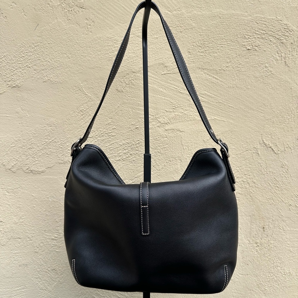 🖤Vintage / Y2k Coach Hampton Clip Hobo Shoulder Bag 9266🖤 - Picture 2 of 11